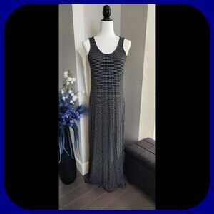 LORD & TAYLOR || Stretched Striped Maxi Dress (SIZE S)